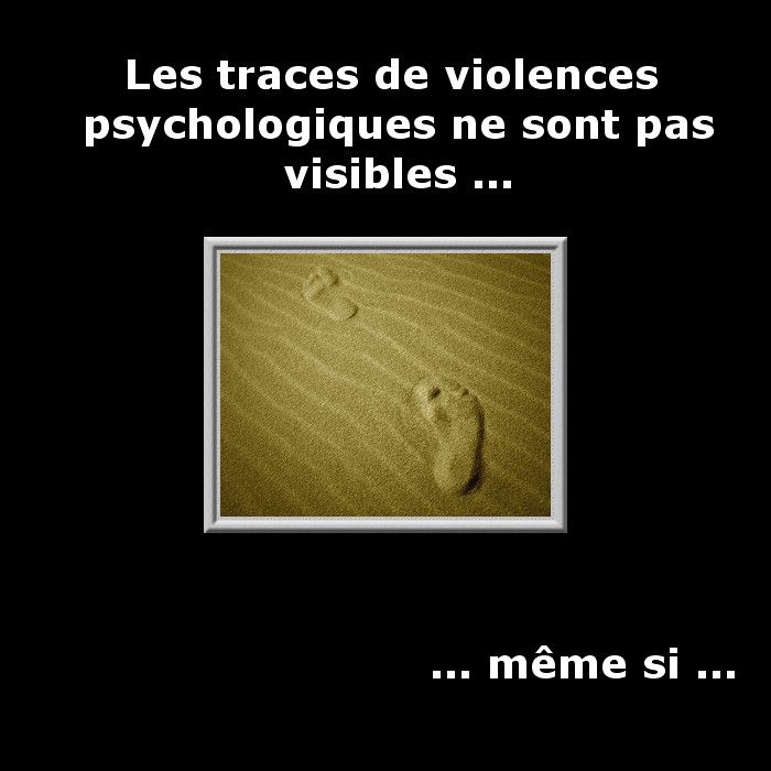 Violences Psychologiques "illustrations"